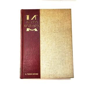 1933 The Kentuckian Vntg Yearbook Dr. G Turner Howard Jr University of Kentucky